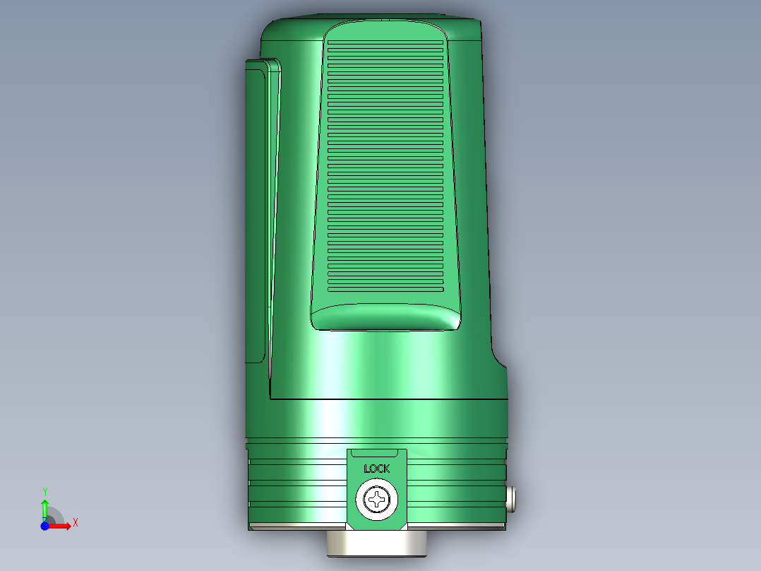 无线温度传感器XS530前视图