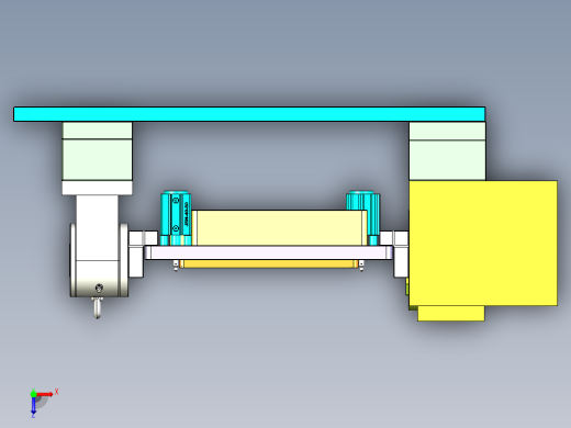 ZAZ00-A-笔记本CNC工装夹具三维模型CNC6-1117俯视缩略图