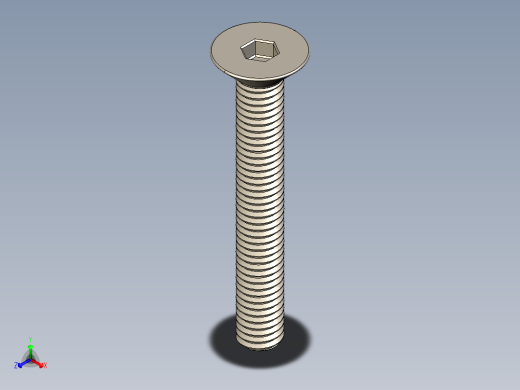 Screw_ISO_10642_M3x22_A2.STEP主视缩略图