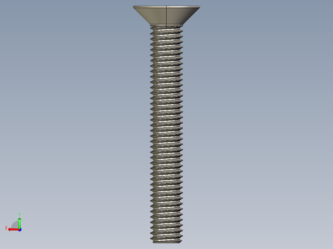 Screw_ISO_10642_M3x22_A2.STEP后视图