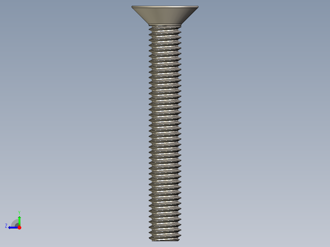 Screw_ISO_10642_M3x22_A2.STEP右视图