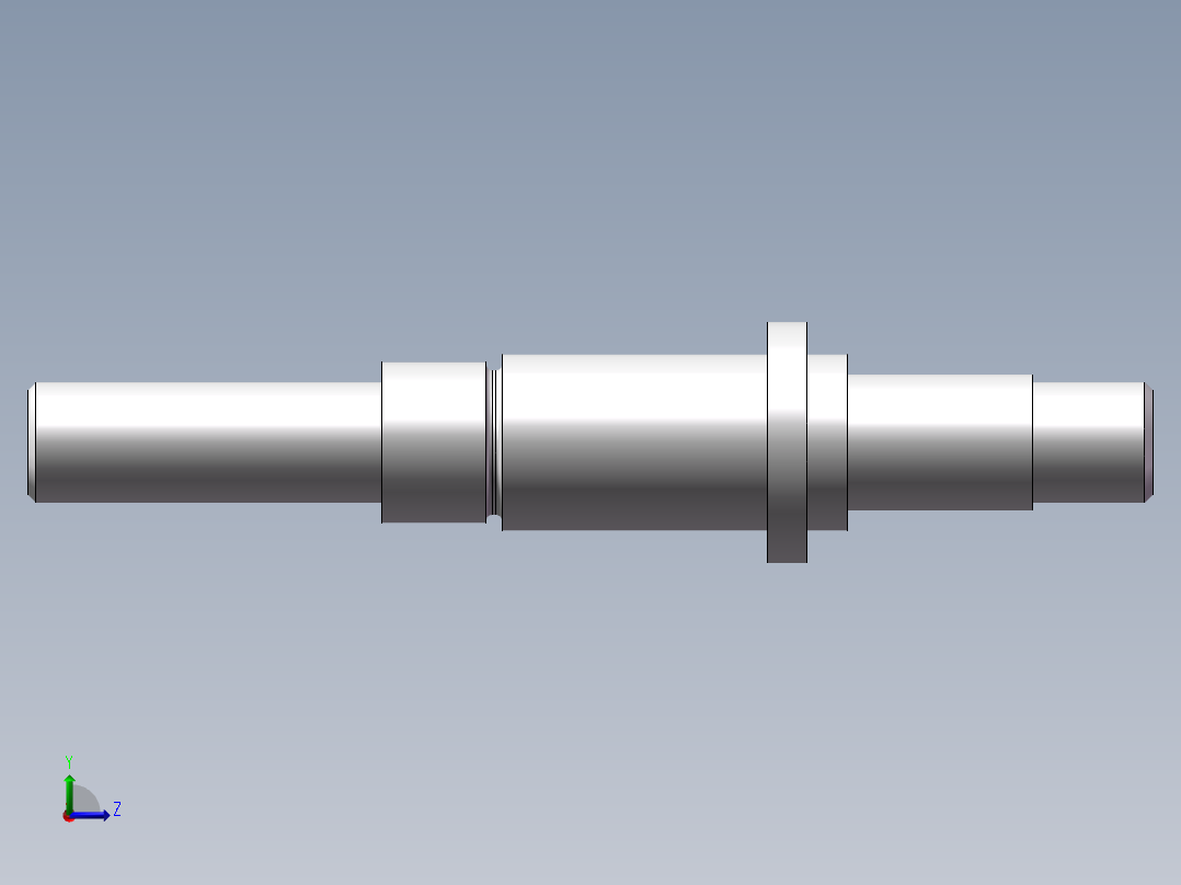 阶梯轴2加工加工工艺设计左视图