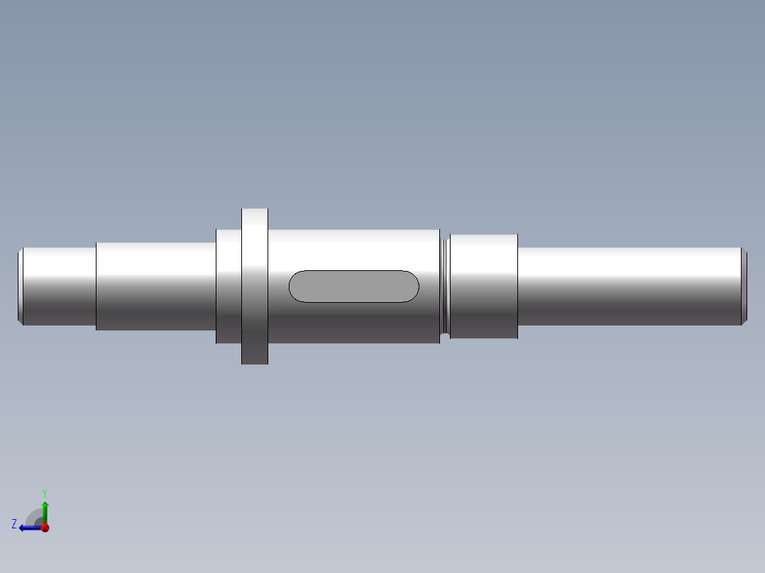 阶梯轴2加工加工工艺设计右视图
