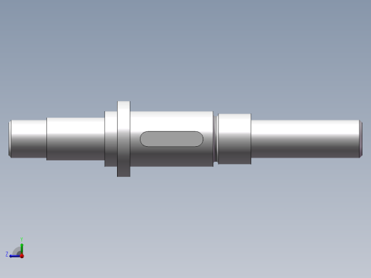阶梯轴2加工加工工艺设计右视缩略图
