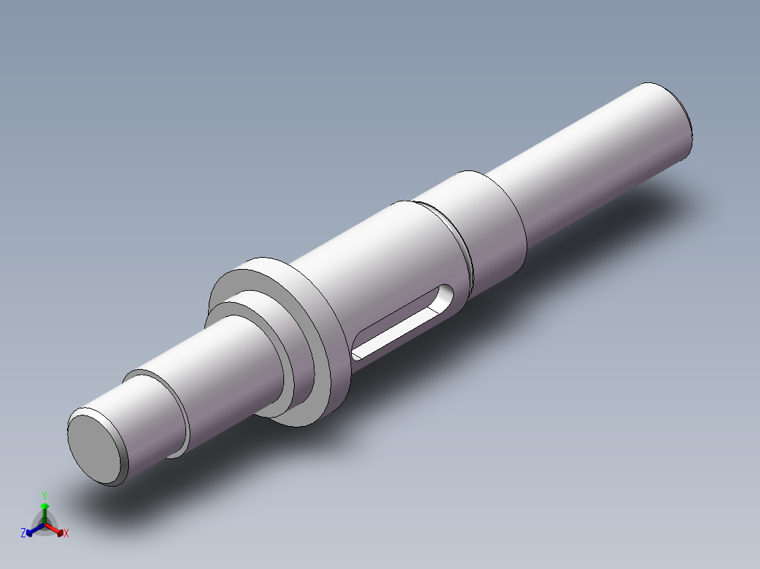 阶梯轴2加工加工工艺设计正等轴测图