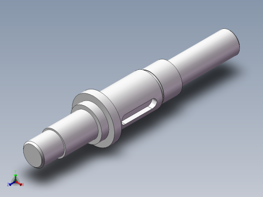 阶梯轴2加工加工工艺设计正等轴测缩略图