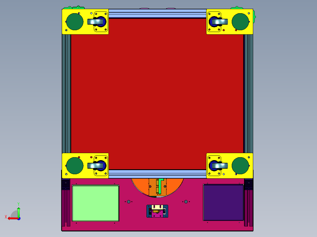 溢流阀检测拧螺丝机后视图