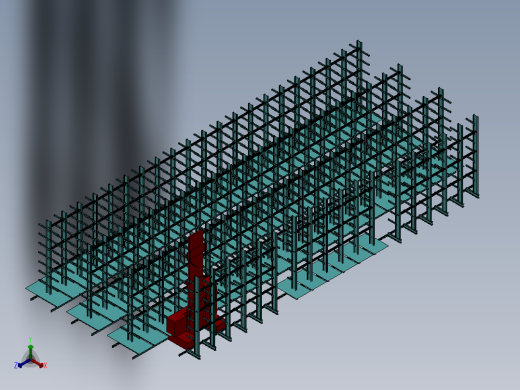 仓库正等轴测缩略图