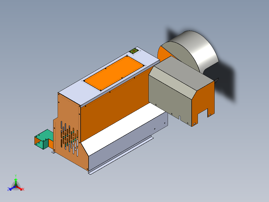 V6加工中心钣金用图