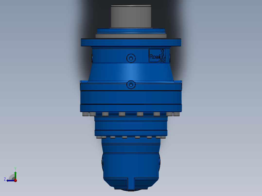 行星齿轮箱 R3EB 018A 30.9Y H105M1 A10D C38C58 V3右视图