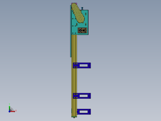 1.26米0.2米皮带输送机前视缩略图