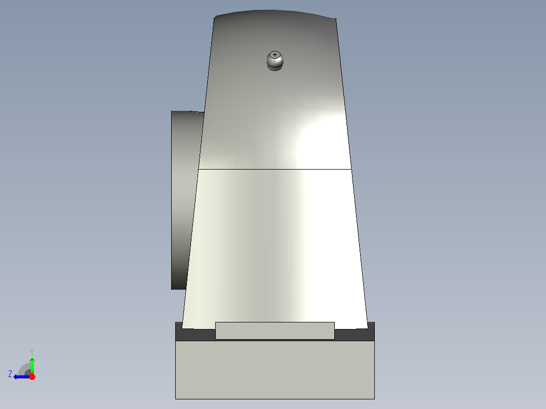 0-带立式座轴承UCP310222mm2a1016RD右视图