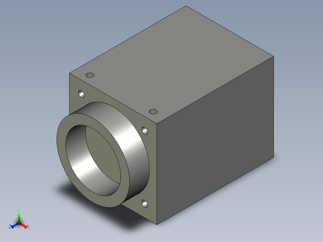 S检测组相机-705正等轴测图