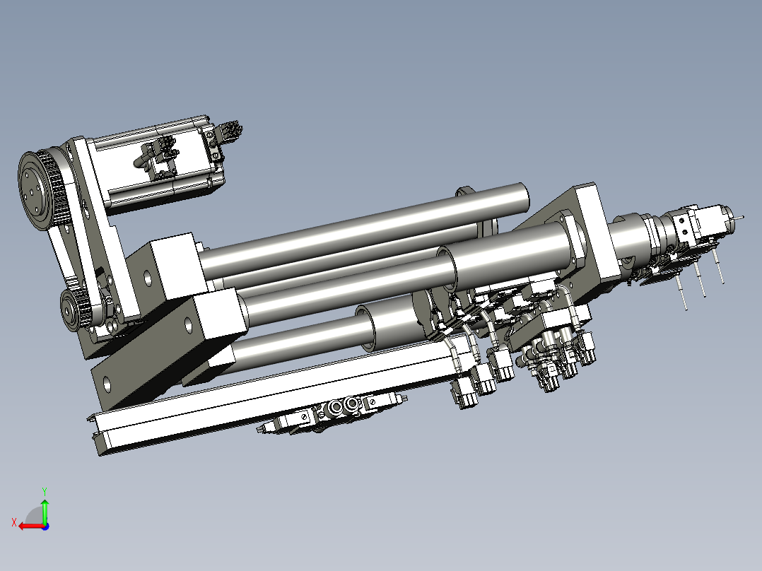 BD1901-06转子升降模块后视图