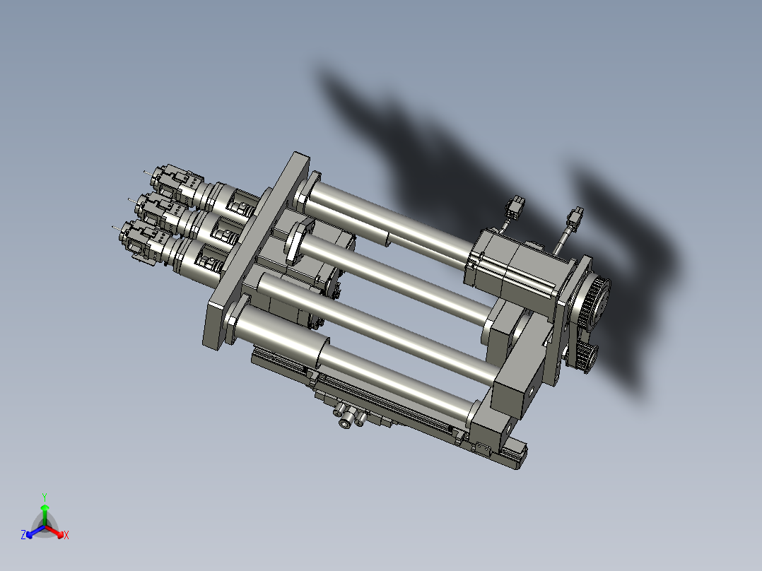 BD1901-06转子升降模块正等轴测图