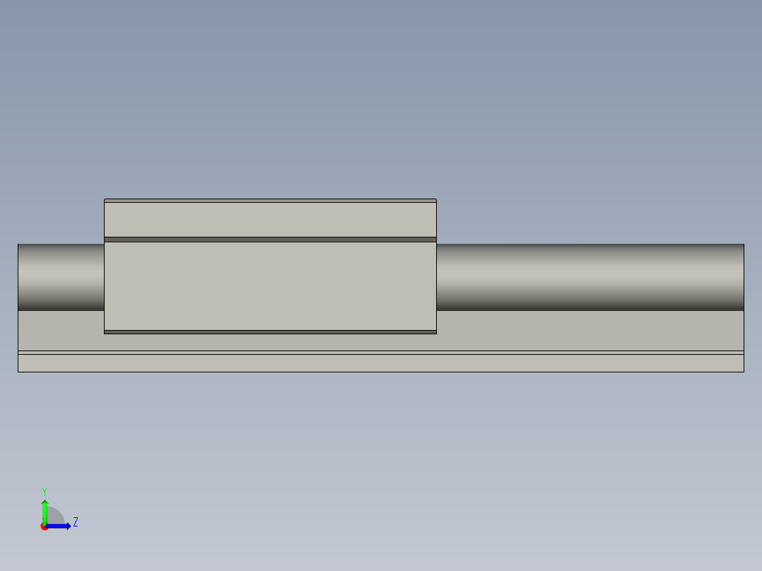 P127-SBR20UU-180左视图