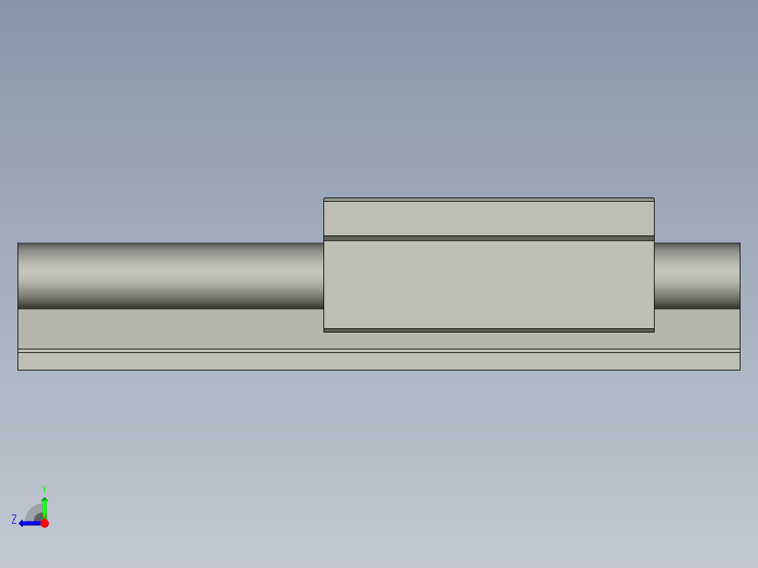 P127-SBR20UU-180右视图