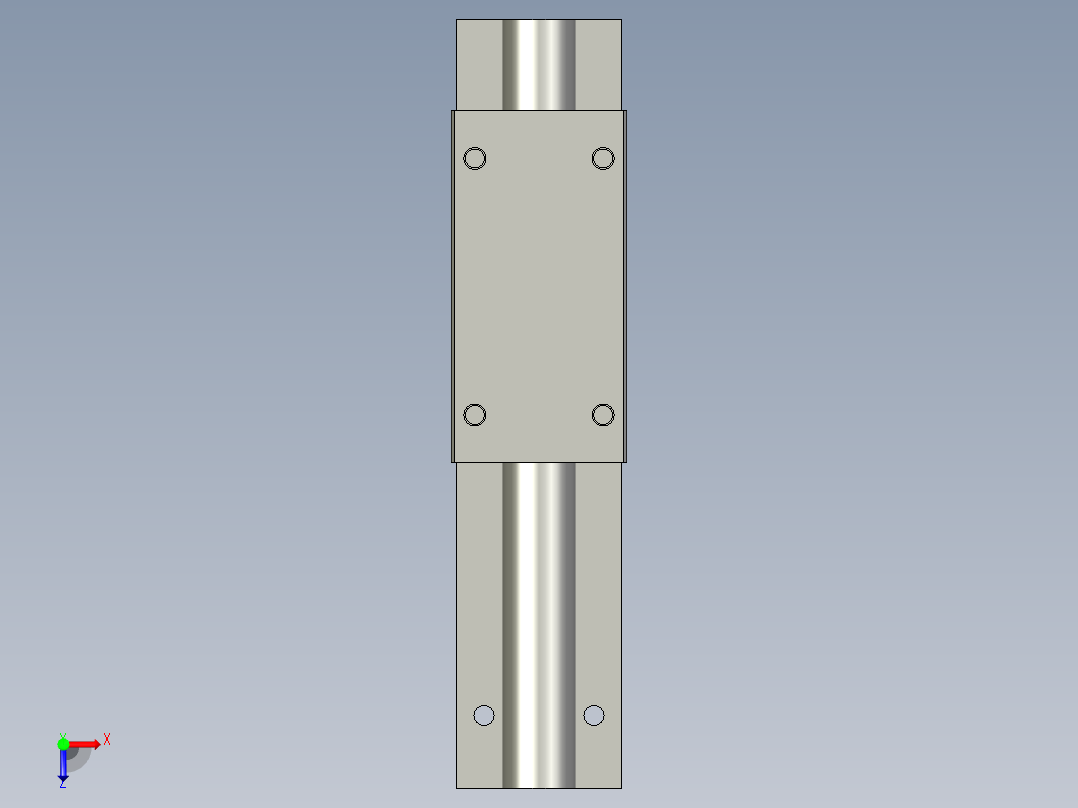 P127-SBR20UU-180俯视图