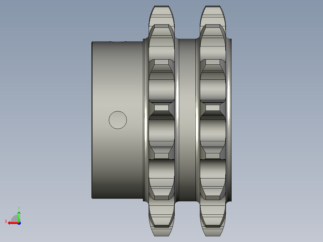 链轮-16A15Z2后视图