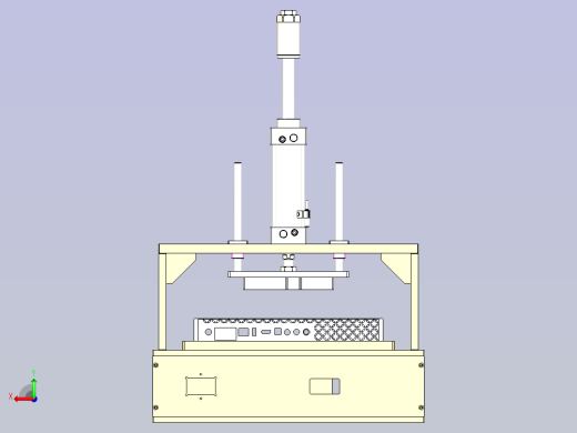 某款下盖整形治具3D图纸后视缩略图