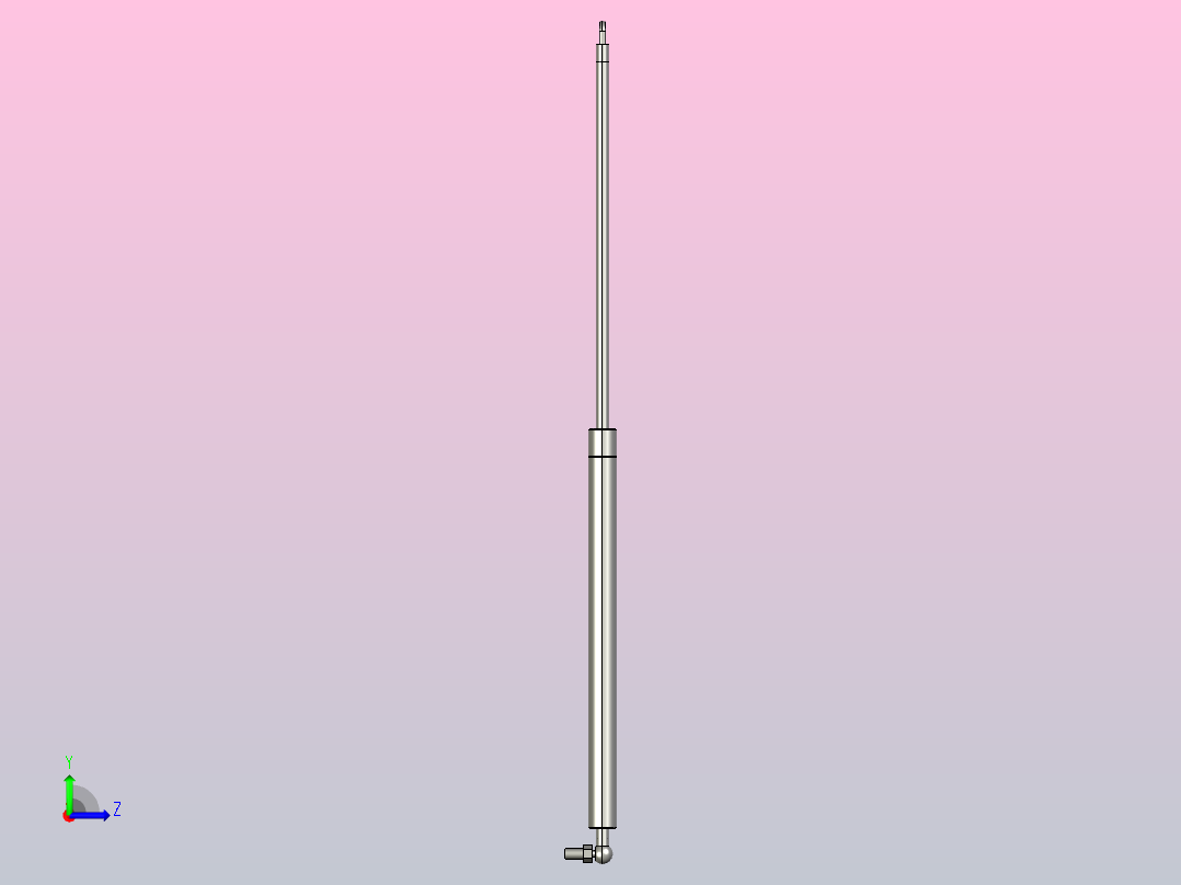 gsb22-e-d-s270_asm氮气弹簧左视图