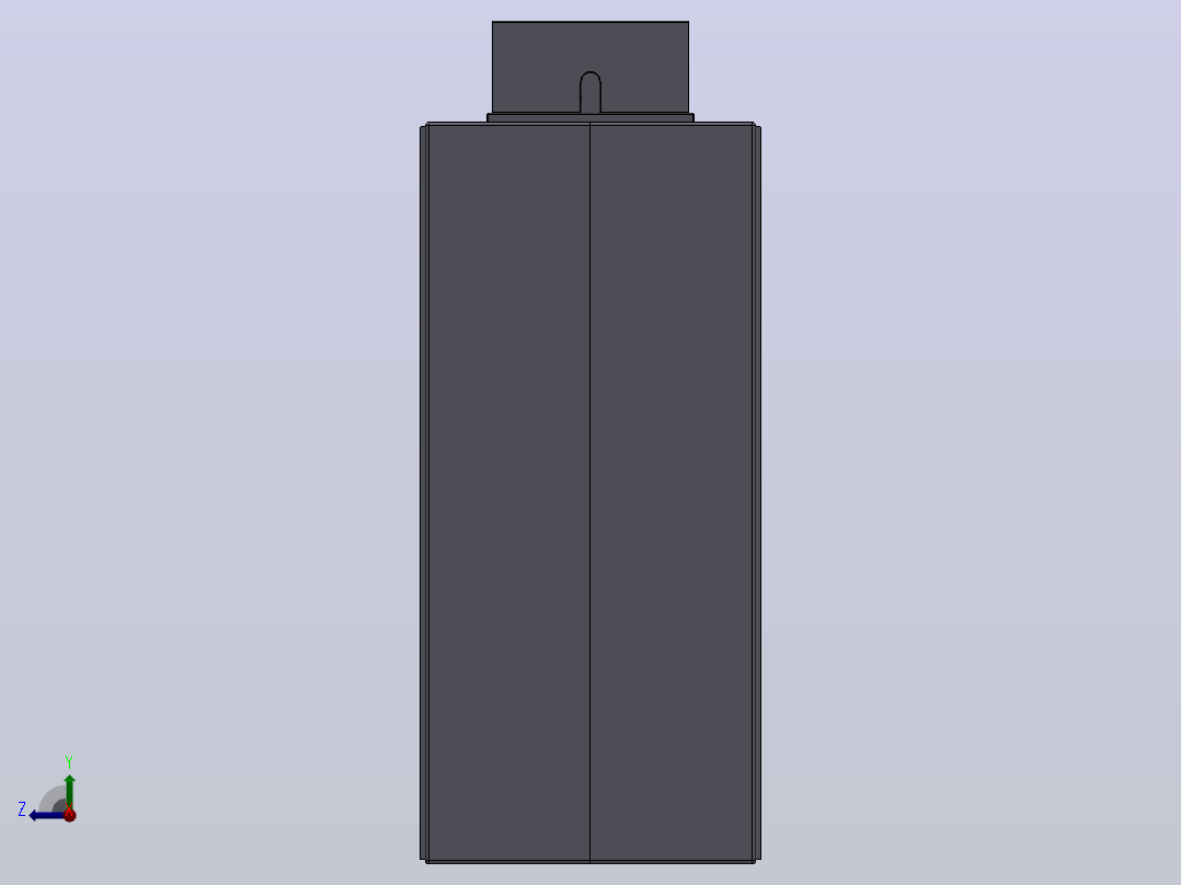 CJH(BH)-0.66系列保护型（P型）电流互感器[CJH(BH)-0.66-80×50Ⅱ-P]右视图