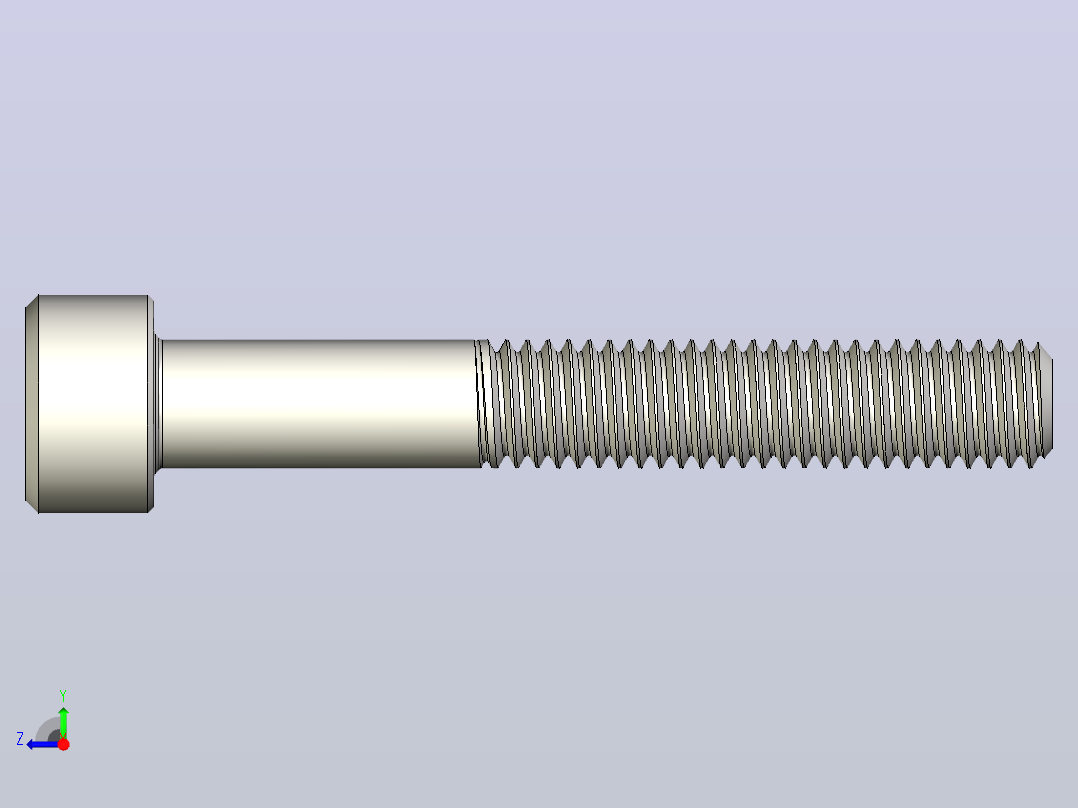DIN_EN_ISO_4762_M5x35.ipt内六角螺钉右视图