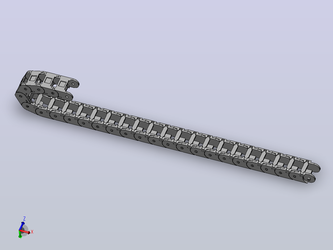 拖链MHPU203-30主视图