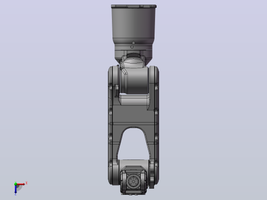 安川motomanMH5LS II关节可运动机器人模型俯视缩略图