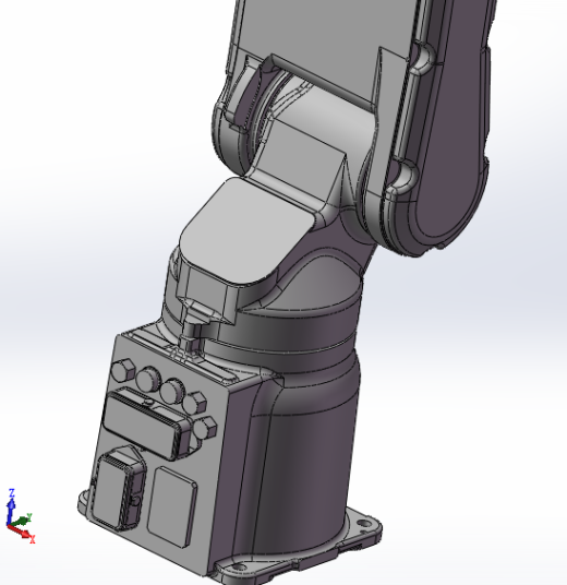 安川motomanMH5LS II关节可运动机器人模型缩略图