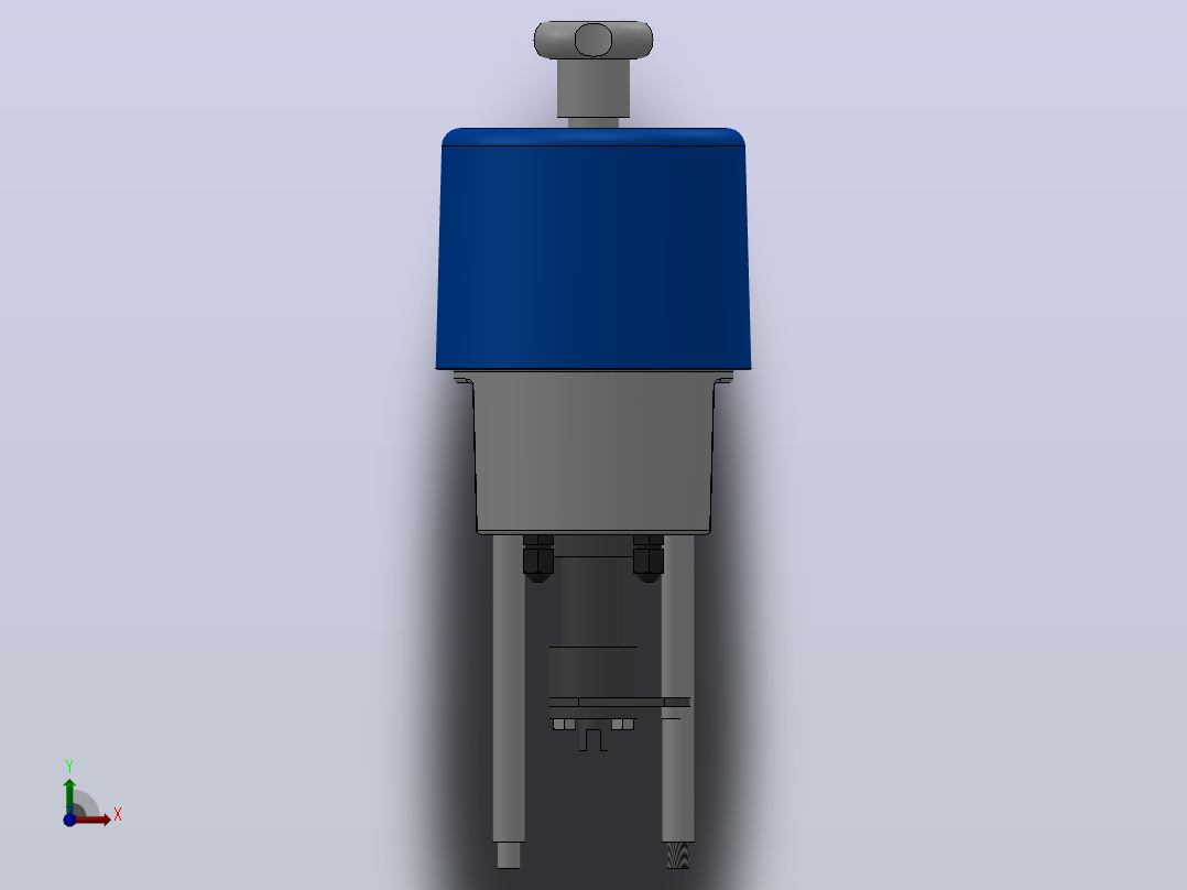 AEL5系列电动执行器[AEL53]前视图