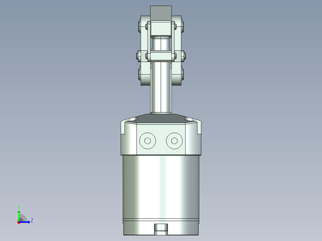 液压夹具 CLF5H-50G左视图