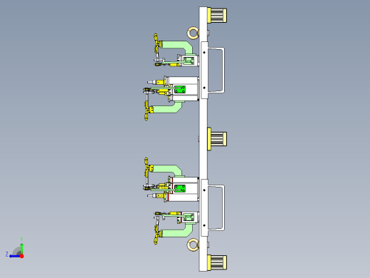 汽车焊件加工工装右视缩略图