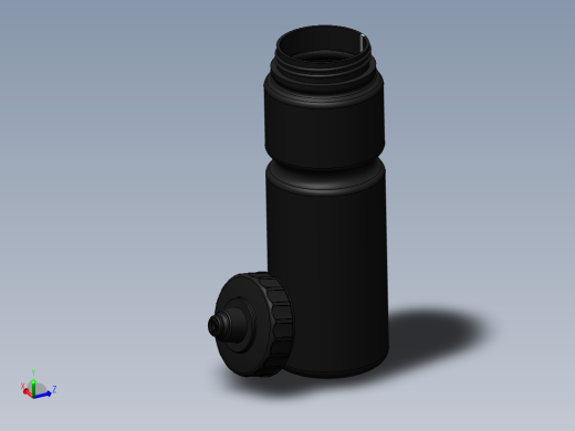 solidworks 创意运动水瓶设计