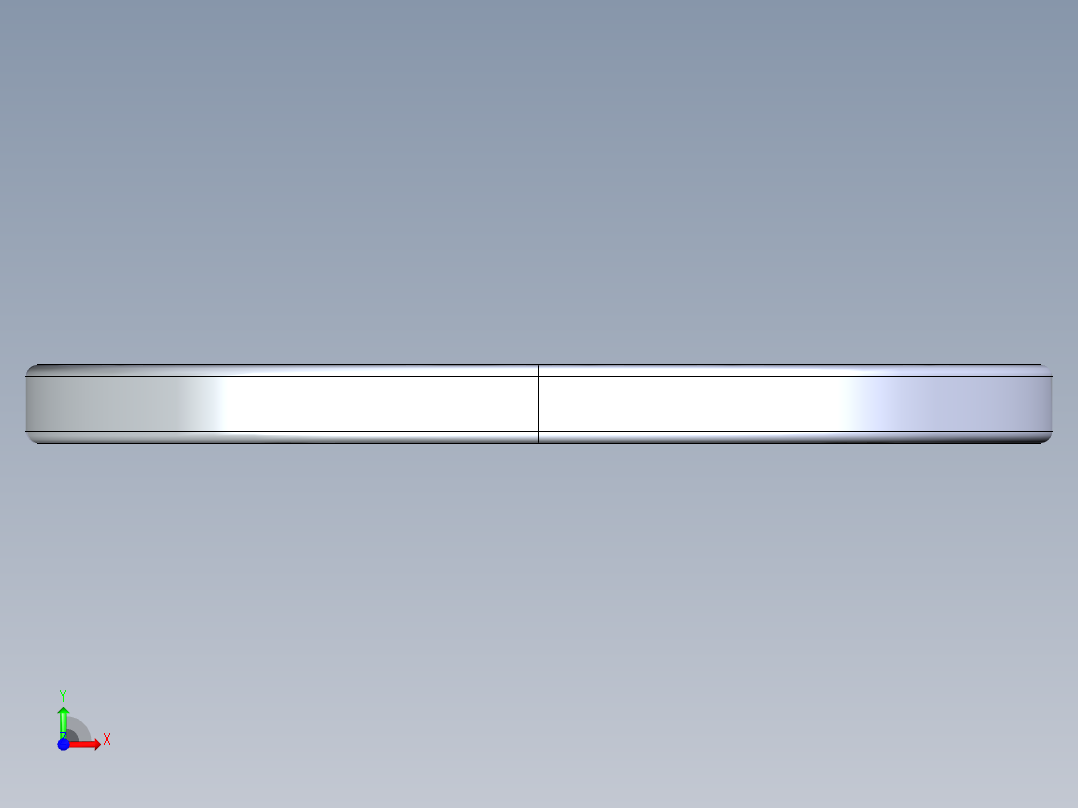 SAE平垫圈-FLAT WASHER SAE 0.625.STEP前视图