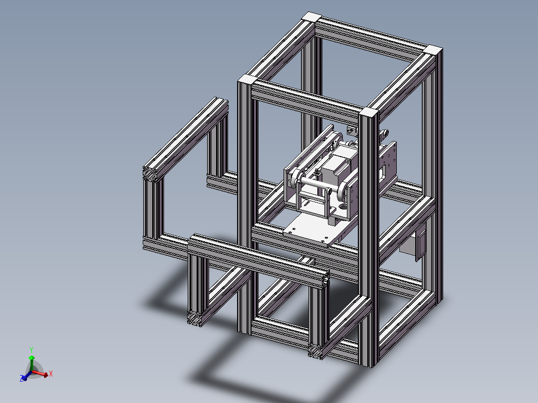 流水线上工件传送移栽转角台