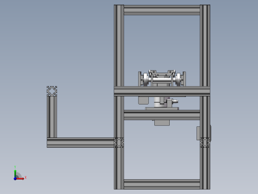 流水线上工件传送移栽转角台前视缩略图