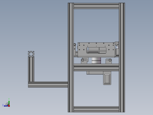 流水线上工件传送移栽转角台右视缩略图