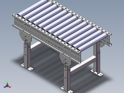 自由滚筒输送机