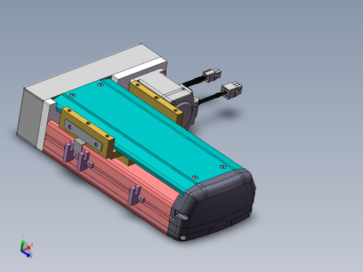 MTH丝杆半封闭模组MTH13-BR-200W