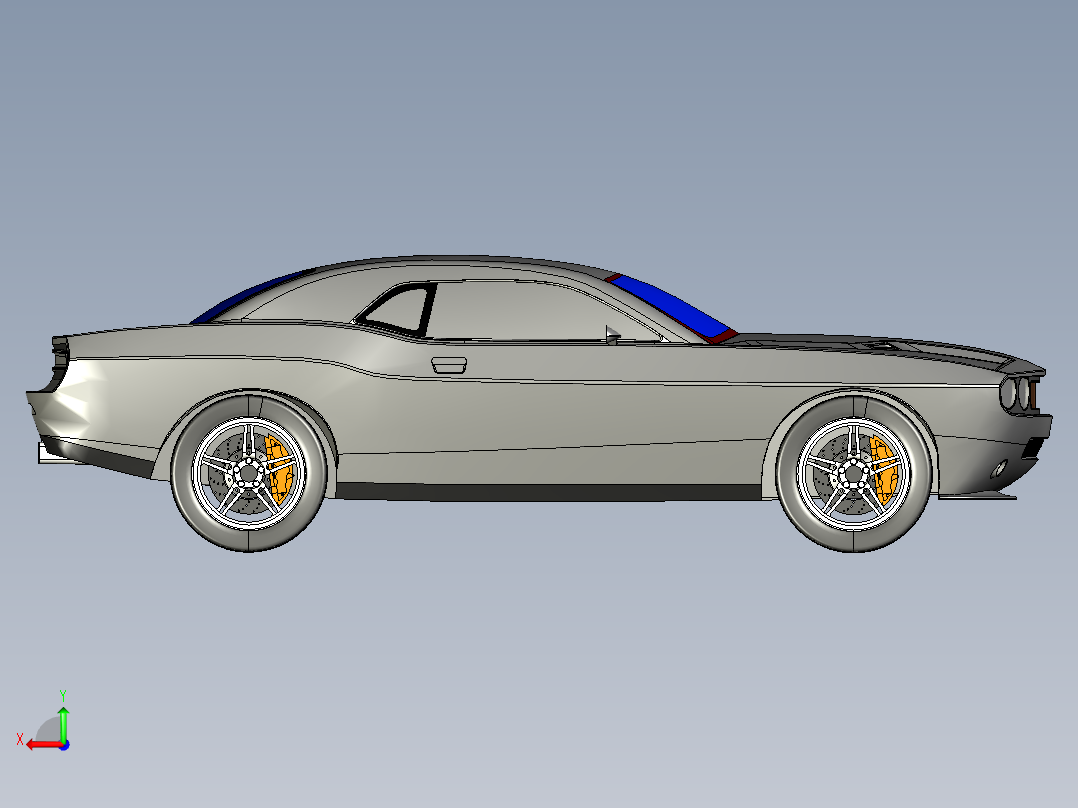 汽车车身 (50)后视图