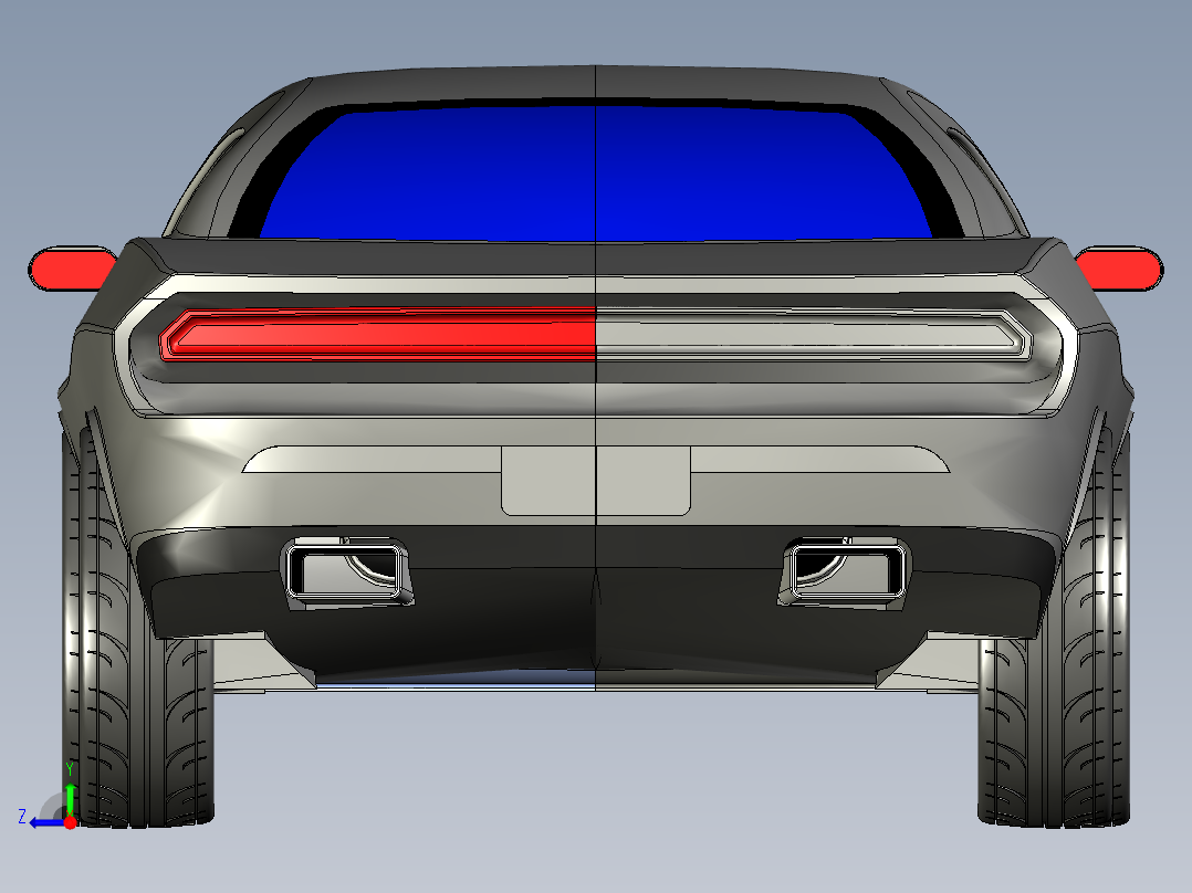 汽车车身 (50)右视图