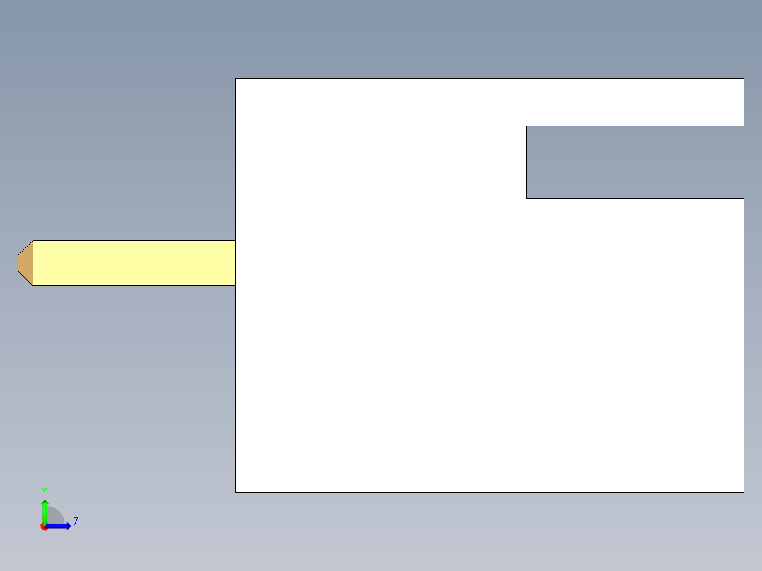 元器件3D封装JST 2.54 Infinito70左视图