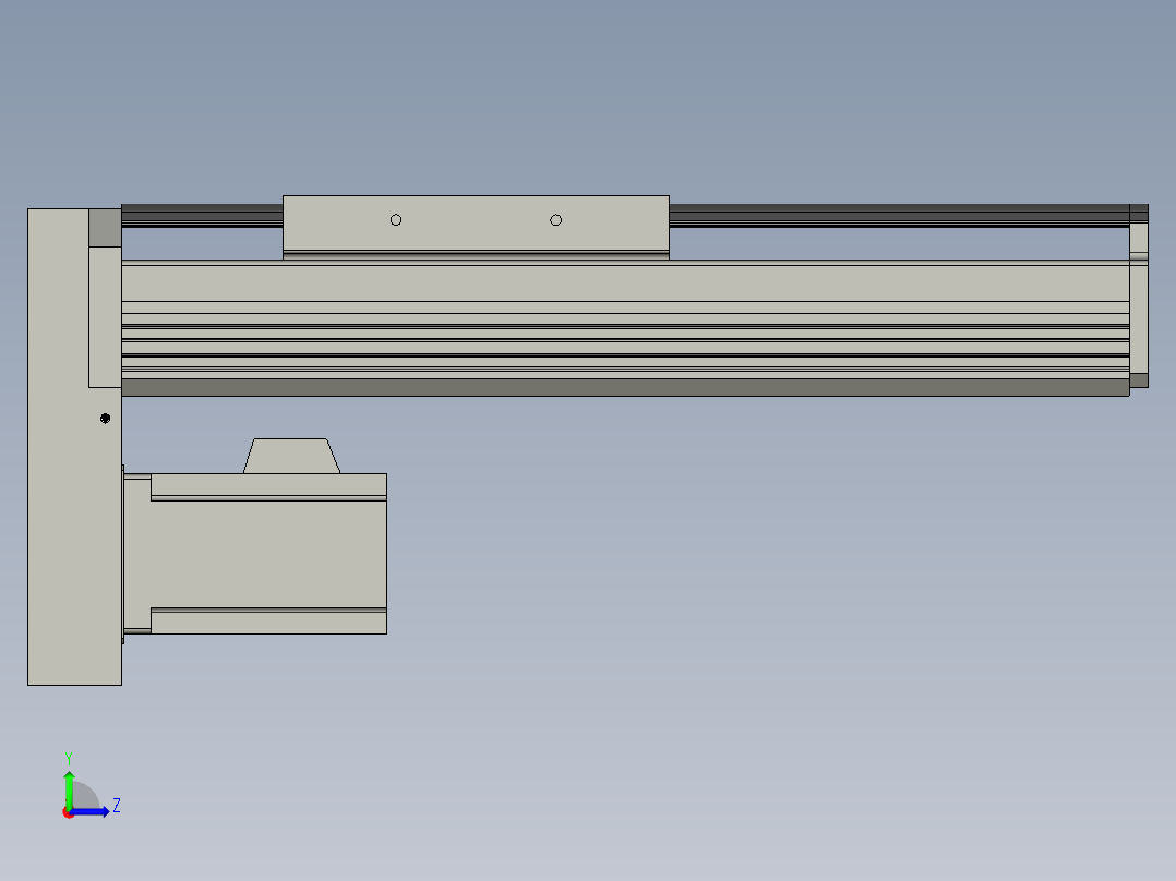 CCTL模组螺杆-TL135-S100-BM左视图