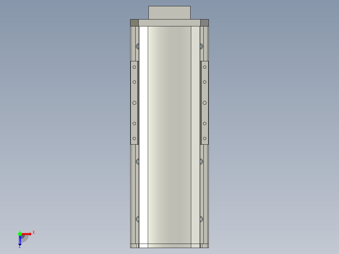 CCTL模组螺杆-TL135-S100-BM俯视图