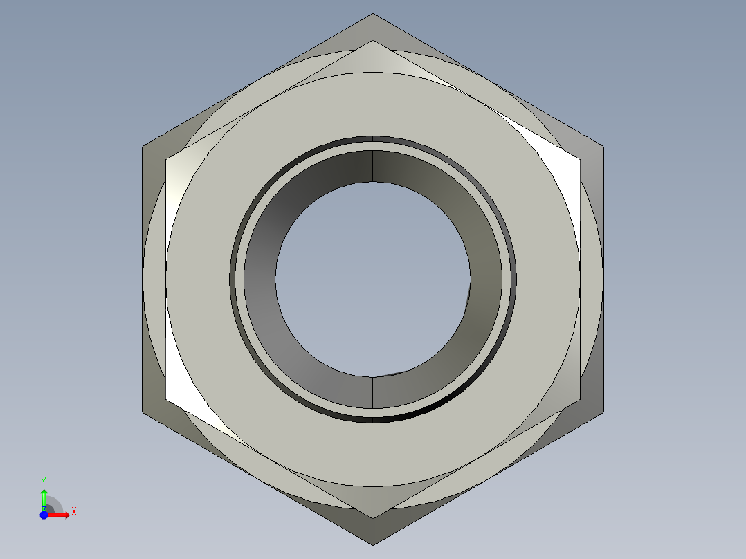 卡套式工业通用硬管接头12-8_fbu-s前视图