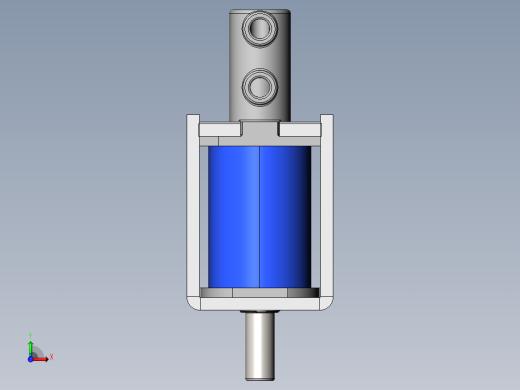 双向空气阀3-12V前视缩略图