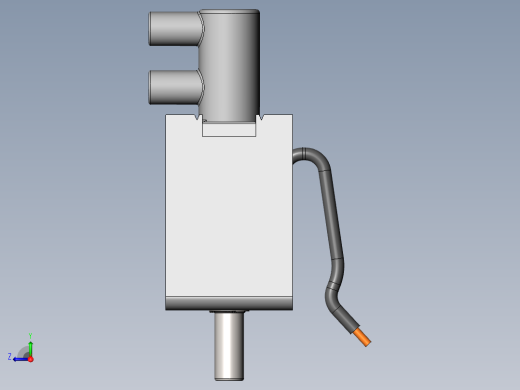双向空气阀3-12V右视缩略图