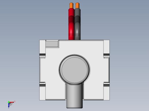 双向空气阀3-12V俯视缩略图