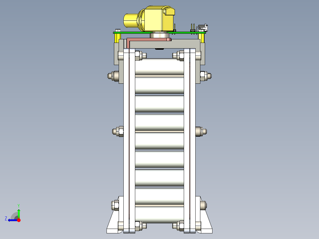 电池段 FSAE右视图